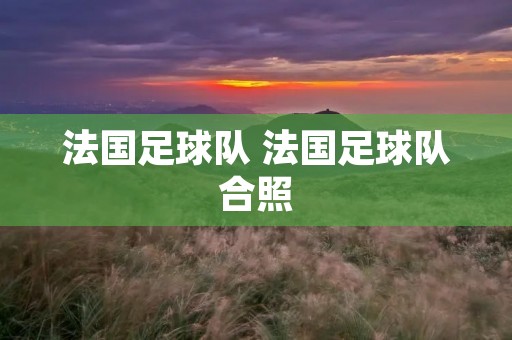 法国足球队 法国足球队合照 法国足球队 法国足球队合照
