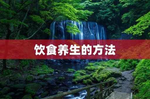 饮食养生的方法:如何健康地享受美食