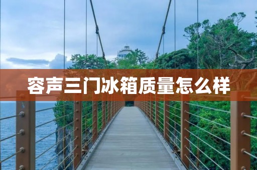 容声三门冰箱质量怎么样
