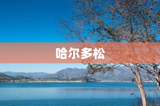 哈尔多松:探索音乐与生命的边界 哈尔多松:探索音乐与生命的边界