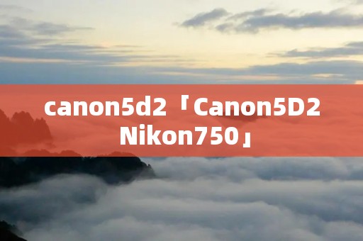 canon5d2「Canon5D2 Nikon750」