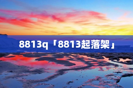 8813q「8813起落架」