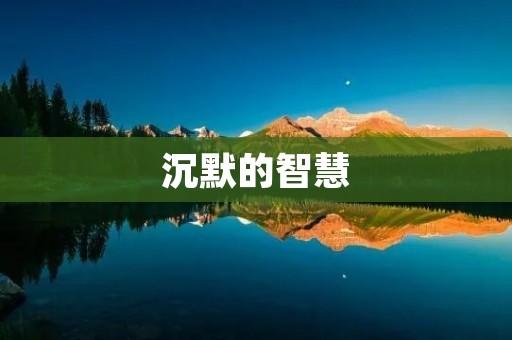 沉默的智慧:探索子不语的哲学意义 沉默的智慧:探索子不语的哲学意义