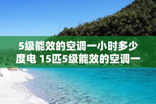 5级能效的空调一小时多少度电 15匹5级能效的空调一小时多少电 5级能效的空调一小时多少度电 15匹5级能效的空调一小时多少电