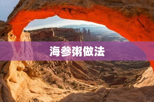 海参粥做法:给您带来滋补养生的美味享受 海参粥做法:给您带来滋补养生的美味享受