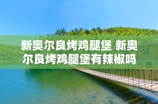 新奥尔良烤鸡腿堡 新奥尔良烤鸡腿堡有辣椒吗 新奥尔良烤鸡腿堡 新奥尔良烤鸡腿堡有辣椒吗