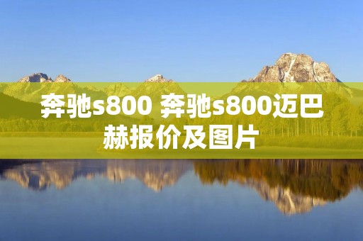 奔驰s800 奔驰s800迈巴赫报价及图片