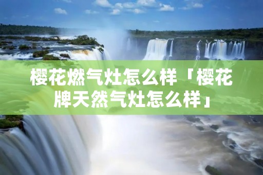 樱花燃气灶怎么样「樱花牌天然气灶怎么样」