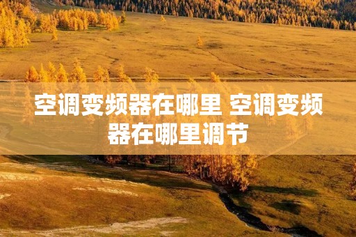 空调变频器在哪里 空调变频器在哪里调节