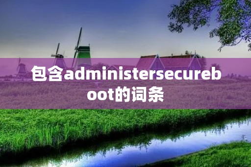 包含administersecureboot的词条