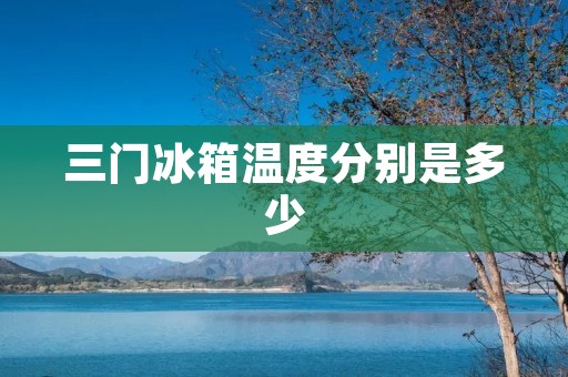 三门冰箱温度分别是多少 三门冰箱温度分别是多少