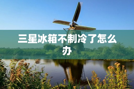 三星冰箱不制冷了怎么办 三星冰箱不制冷了怎么办
