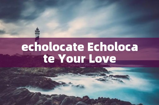 echolocate Echolocate Your Love