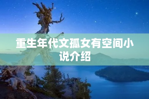 重生年代文孤女有空间小说介绍