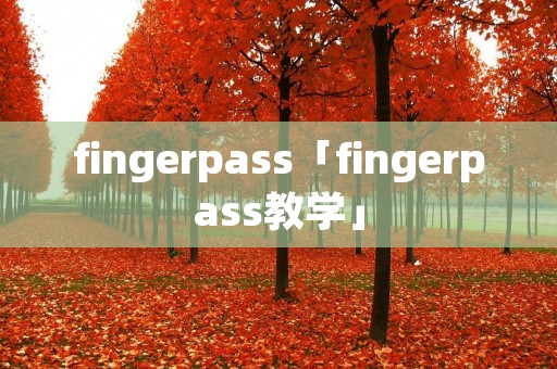 fingerpass「fingerpass教学」 fingerpass「fingerpass教学」