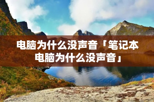 电脑为什么没声音「笔记本电脑为什么没声音」
