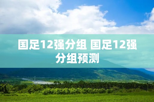 国足12强分组 国足12强分组预测 国足12强分组 国足12强分组预测