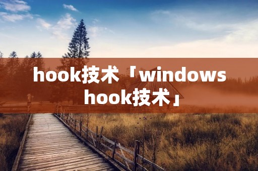 hook技术「windows hook技术」