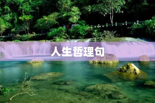人生哲理句:用心感悟,智慧人生 人生哲理句:用心感悟,智慧人生