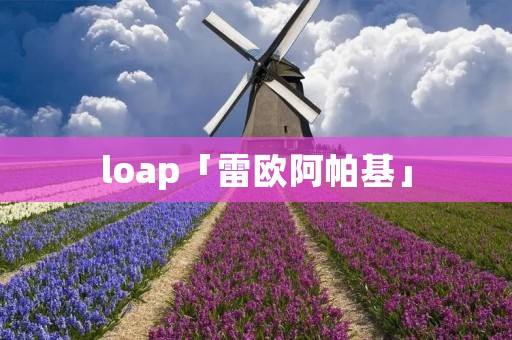 loap「雷欧阿帕基」
