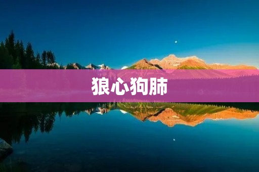 狼心狗肺:道德沦丧的背后真相