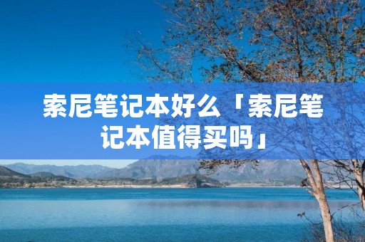 索尼笔记本好么「索尼笔记本值得买吗」