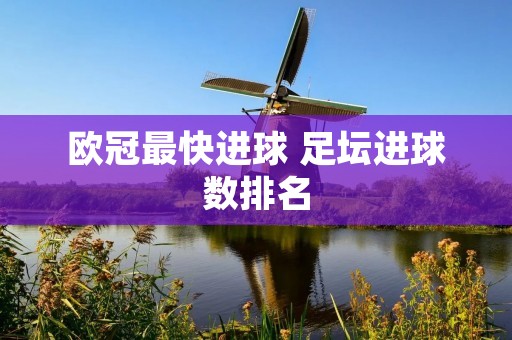 欧冠最快进球 足坛进球数排名 欧冠最快进球 足坛进球数排名