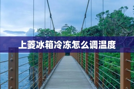 上菱冰箱冷冻怎么调温度