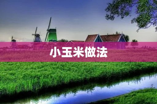 小玉米做法：让你轻松掌握多种美味吃法