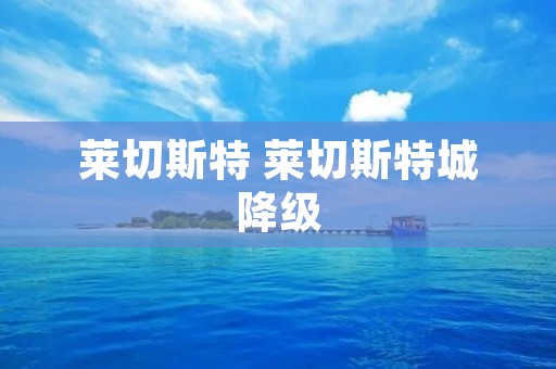 莱切斯特 莱切斯特城降级
