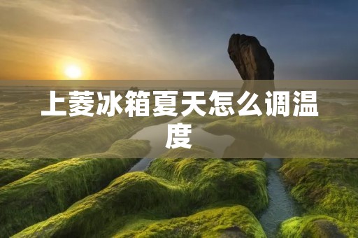 上菱冰箱夏天怎么调温度 上菱冰箱夏天怎么调温度