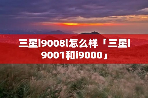 三星i9008l怎么样「三星i9001和i9000」