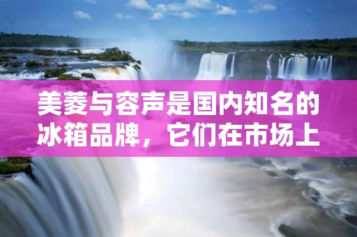 美菱与容声是国内知名的冰箱品牌,它们在市场上备受消费者的青睐。那么,上菱美菱容声冰箱哪个好呢?本文将从外观设计、功能特点、能效等方面进行详细比较,为您提供全面的选择指南。 美菱与容声是国内知名的冰箱品牌,它们在市场上备受消费者的青睐。那么,上菱美菱容声冰箱哪个好呢?本文将从外观设计、功能特点、能效等方面进行详细比较,为您提供全面的选择指南。