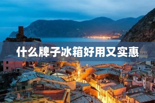 什么牌子冰箱好用又实惠 什么牌子冰箱好用又实惠