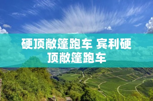 硬顶敞篷跑车 宾利硬顶敞篷跑车
