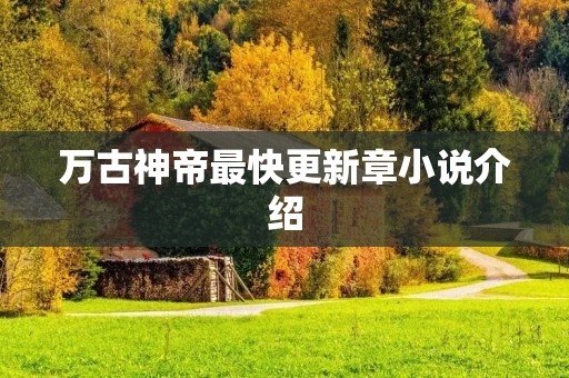 万古神帝最快更新章小说介绍