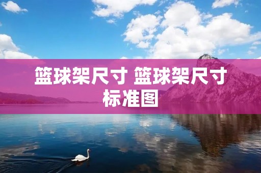 篮球架尺寸 篮球架尺寸标准图