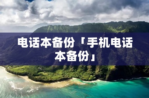 **本备份「手机**本备份」 **本备份「手机**本备份」