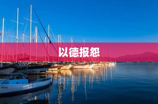 以德报怨:宽容与善意的力量