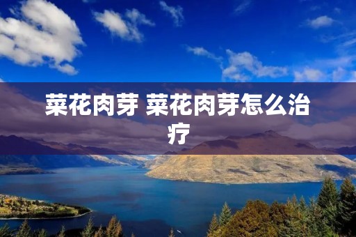菜花肉芽 菜花肉芽怎么治疗