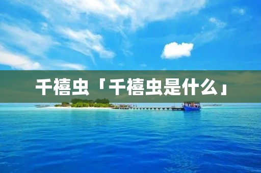 千禧虫「千禧虫是什么」