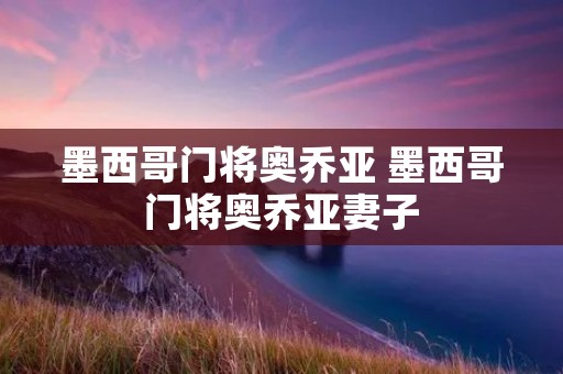 墨西哥门将奥乔亚 墨西哥门将奥乔亚妻子 墨西哥门将奥乔亚 墨西哥门将奥乔亚妻子