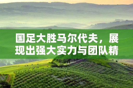 国足大胜马尔代夫,展现出强大实力与团队精神 国足大胜马尔代夫,展现出强大实力与团队精神