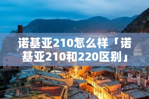 诺基亚210怎么样「诺基亚210和220区别」