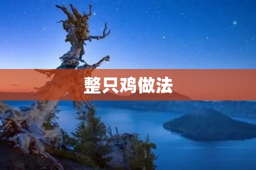 整只鸡做法:经典美味的家常烹饪艺术 整只鸡做法:经典美味的家常烹饪艺术