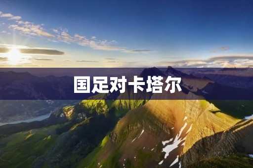 国足对卡塔尔：争夺胜利的关键时刻