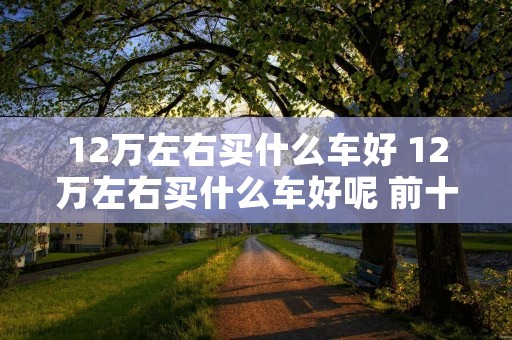 12万左右买什么车好 12万左右买什么车好呢 前十名 12万左右买什么车好 12万左右买什么车好呢 前十名