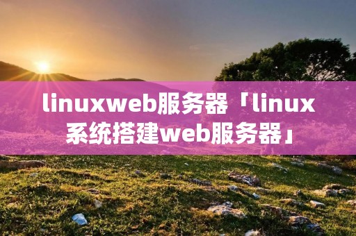 linuxweb服务器「linux系统搭建web服务器」 linuxweb服务器「linux系统搭建web服务器」