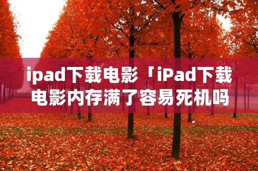ipad下载电影「iPad下载电影内存满了容易死机吗」