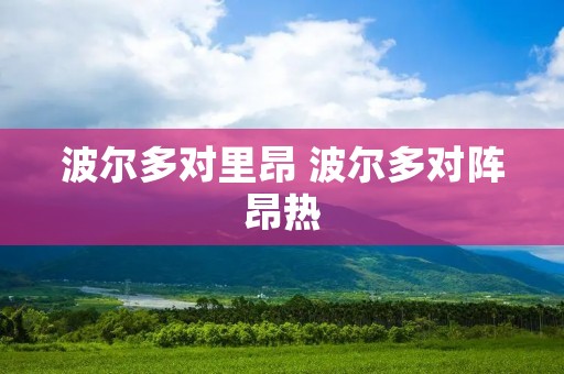 波尔多对里昂 波尔多对阵昂热
